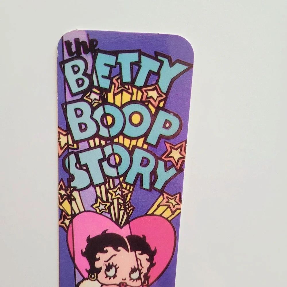 Vintage 80s Betty Boop Story Bookmark King Features 1988 One Stop Posters 2-1026
